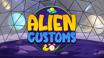 Alien Customs voice controlled game cover