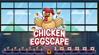 Chicken Eggscape voice controlled game cover