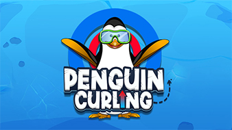Penguin Curling voice controlled game cover