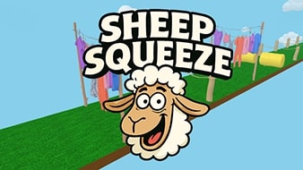 Sheep Squeeze voice controlled game cover